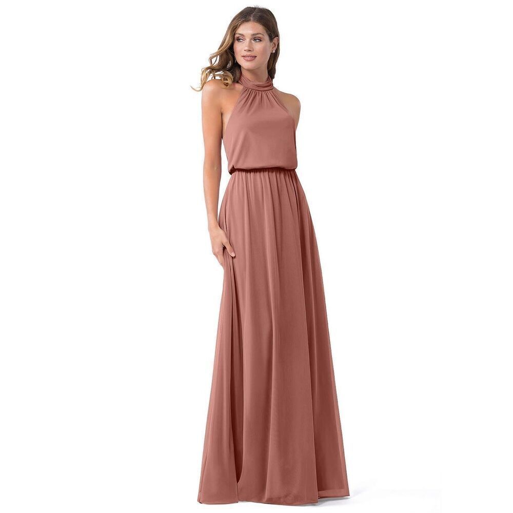 ✨AZAZIE LANDRY Cedar Rose A-Line Pleated Mesh Sz A14 Dress✨